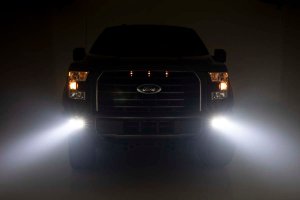 Ford F-150 LED Light Kit - Fog Mount - Rough Country - Dual 2